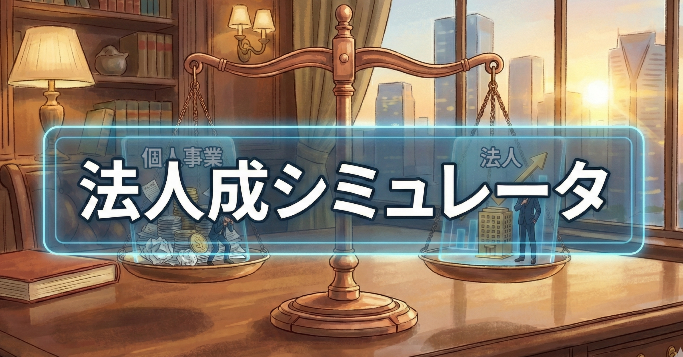 保護中: 法人成シミュレーター